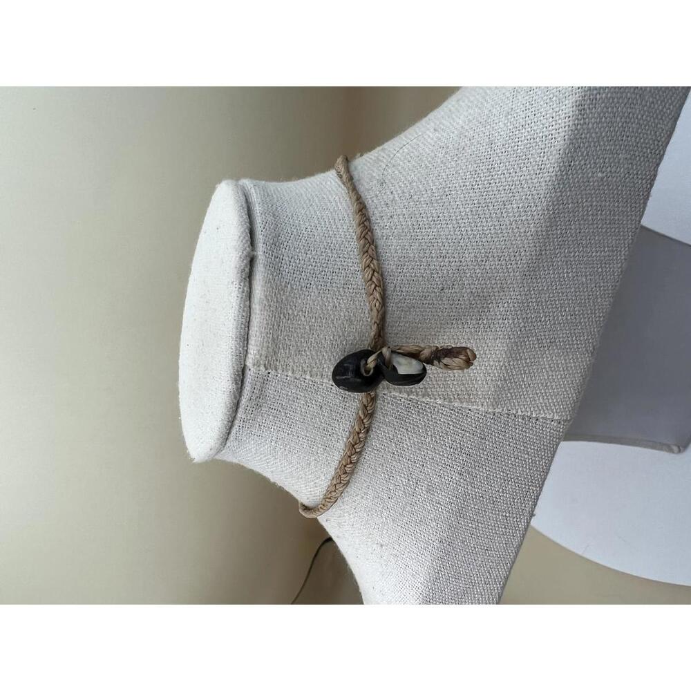Native American Style Necklace with Brown Shell Pendants N65 - Picture 6 of 10